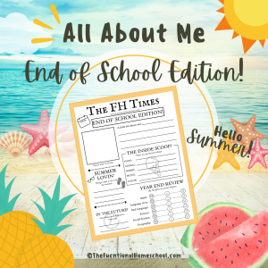 The FH Times- All About Me- End of School Edition