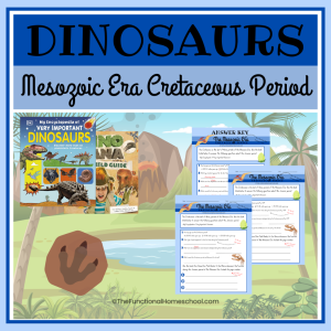 DINOSAURS! My Encyclopedia of Very Important Dinosaurs Fun- Mesozoic Era: CRETACEOUS PERIOD