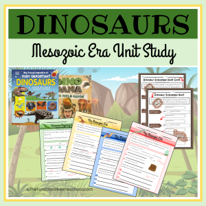 DINOSAURS! My Encyclopedia of Very Important Dinosaurs Fun- COMPLETE MESOZOIC ERA UNIT STUDY